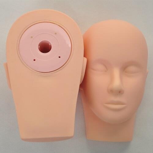 Massage Training Head Beauty Model Maniquin Head Beauty Makeup Tattoo Mannequin Mold Graft Eyelashes Mannequin Training Head