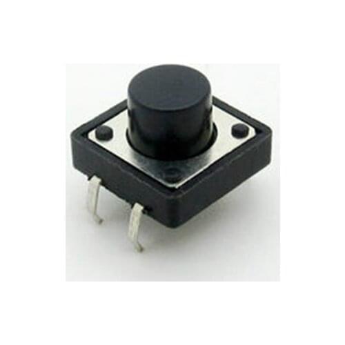 50pcs Mini series 12*12*8MM miniature type vertical push momentary smd tact switch button