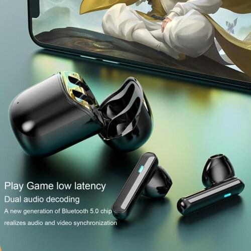 TWS Bluetooth Wireless Earphones HD Stereo Earbuds Headphones IPX5 Waterproof Sports Headsets with Charging Box