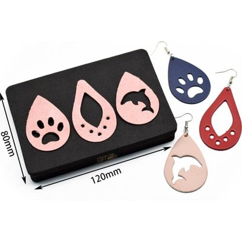 2021 New Design Diy Multi-Pattern Earrings Pendant Scrapbooking Decoration Supplies Suitable For Sizzix Big Shot Machines