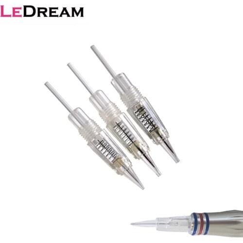 40pcs/lot Disposable Screw Tattoo Needle Cartridge For Premium Charmant Permanent Tattoo Machine 1RL 3RL 5RL 7RL