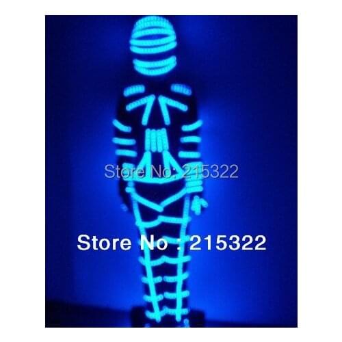 RGB LED Robot suits / LED Dance costume / led light suit