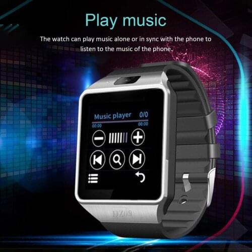 Smart Watch Dz09 Gold Silver Smartwatch Watches For Ios For Android Sim Card Camera Watch