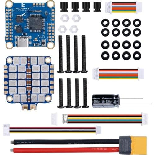 IFlight SucceX-D F7 TwinG 60A Stack with SucceX-D F7 TwinG V2.1 FC/SucceX 60A V2 Plus BLHeli_32 2-6S ESC for HD FPV system