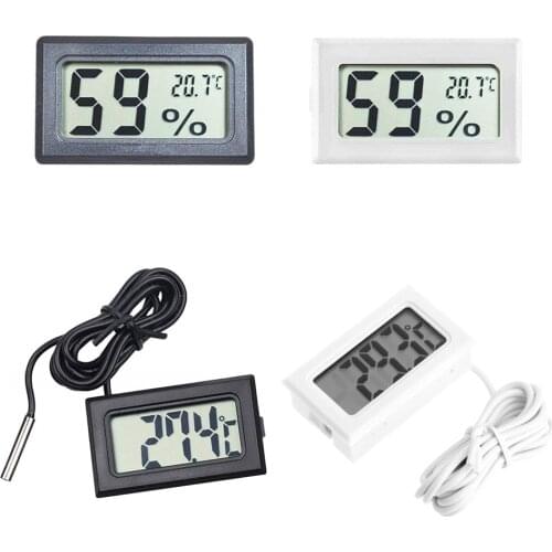 Mini Digital LCD Indoor Convenient Temperature Sensor Humidity Meter Thermometer Hygrometer Gauge
