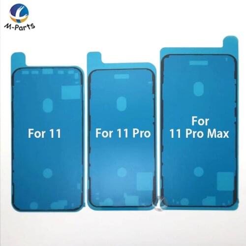 10pcs / Lot Waterproof Adhesive For iPhone 6 6S 7 7P 8 8P Plus X XS XSM XR 11 Pro Max 11Pro SE2 LCD Screen Front Frame Sticker