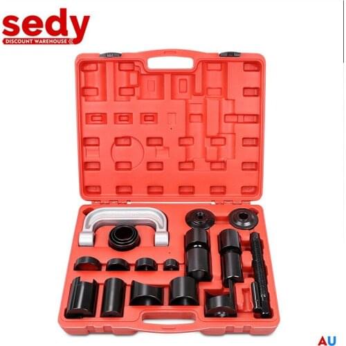 21 pcs universal ball common service tool set / auto repair press remover separator installation c-fram