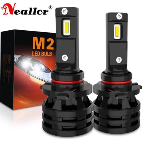 2x 9005 HB3 9006 HB4 H1 H3 H4 H7 H8 H11 H9 9012 LED Car Headlight LED Head Lamp Auto Headlamp Turbo 12V 24V 6000K White