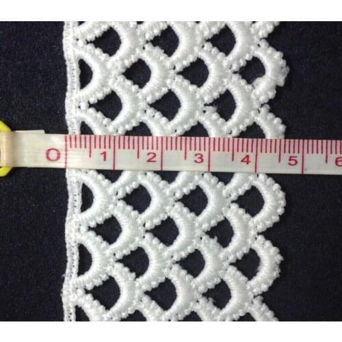 4.5cm milk fibre embroidery lace trim,high quality Eco-friendly soft touch flower lace trimming,XERY-XM050520