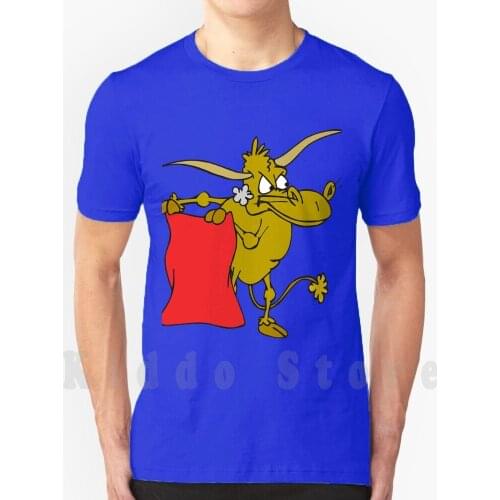 BullS Turn T Shirt Cotton Men Diy Print Cool Tee Bull Bullfight Animals
