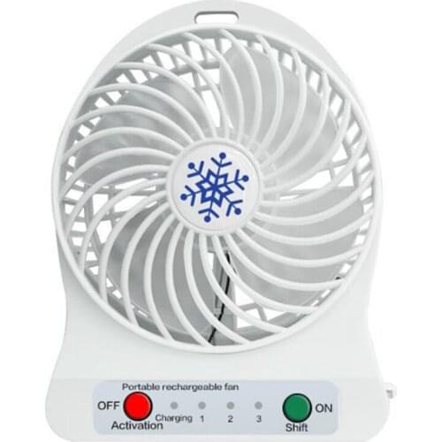 EAS-Portable Rechargeable Mini Fan Air Cooler Mini Desk Fan USB Cooling Rechargeable Handheld Fans