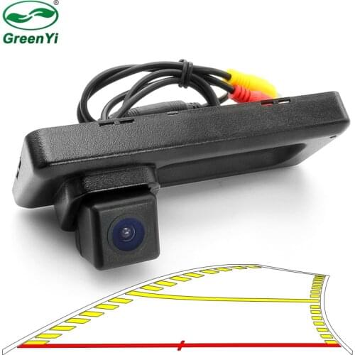 GreenYi Intelligent Parking Assistance Dynamic Trajectory Tracks Rear View Camera For Renault Koleos 2010-2015 Vehicle Camera