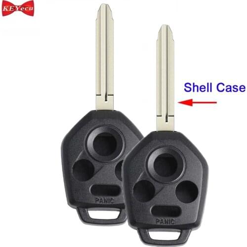 KEYECU for Subaru Forester Legacy Impreza Outback STI WRX Remote Key Shell Case Fob for CWTWB1U811 CWTWBU766 CWTB1G077