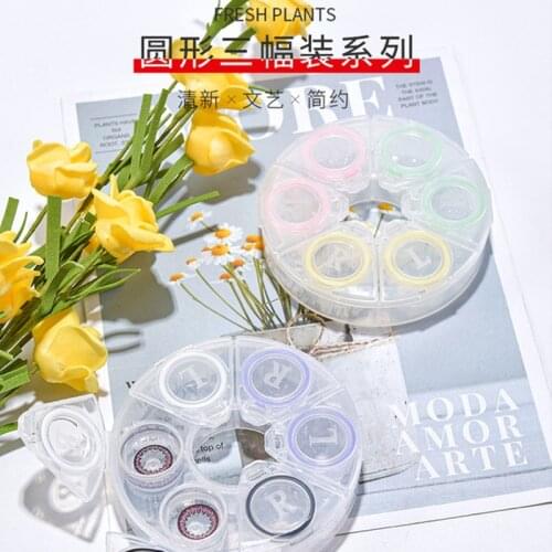 Cleaning contact lens storage box electric cleaner cartoon pattern