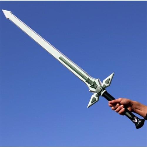 Lover Sword Art Online 80cm SAO Asuna Weapon Action Figure Kirigaya Kazuto 1:1 Elucidator Cosplay Sword PU Foam Kids Toy