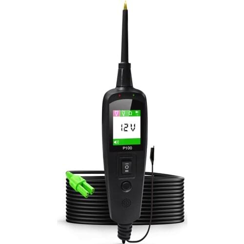 12V Multifunctional Automobile Circuit Tester Battery Failure Detector Circuit Repair Tools Color Screen Display Circuit Check