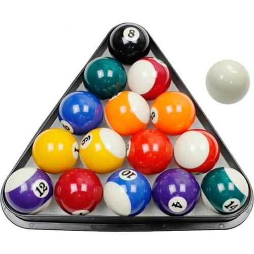 1.8/2/2.5inch Plastic Pool Ball Billiard Table Triangle Rack Game Equipment Rack Standard Size Pool Tables Billiard Accessories