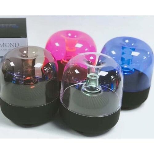 Subwoofer Wireless Speaker Desk Lamp Support TF Card Colorful LED Light U Disk Mini Phone Tablet Stereo Music Voice Box