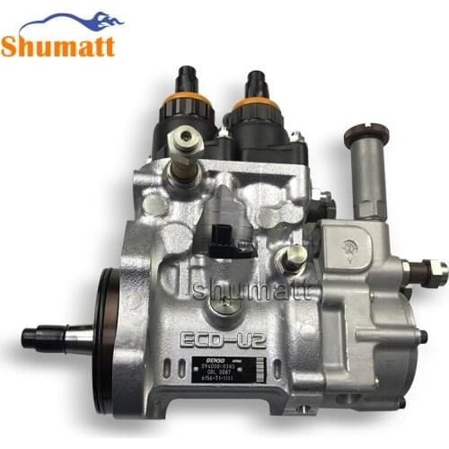 SHUMAT 6 cylinders Den-so HP0 Fuel Injection Pump 094000-0383 for Ko-ma-tsu PC400-7