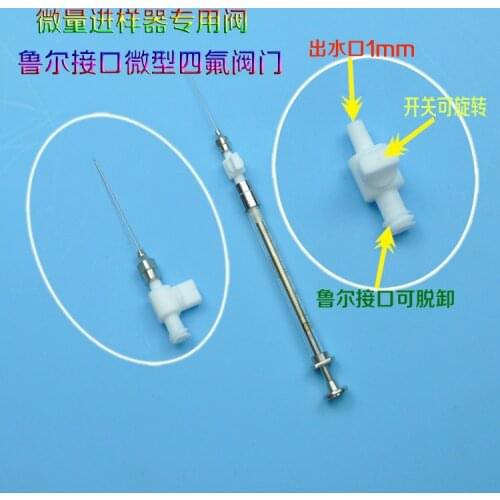 PTFE valve type, miniature valve