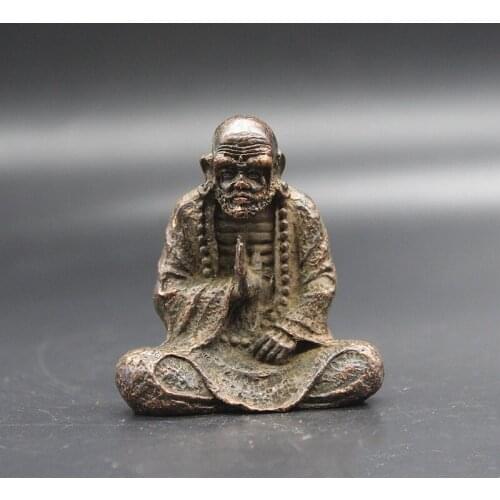Pure copper Dharma ornaments, Exquisite Bodhidharma handicraft ornaments