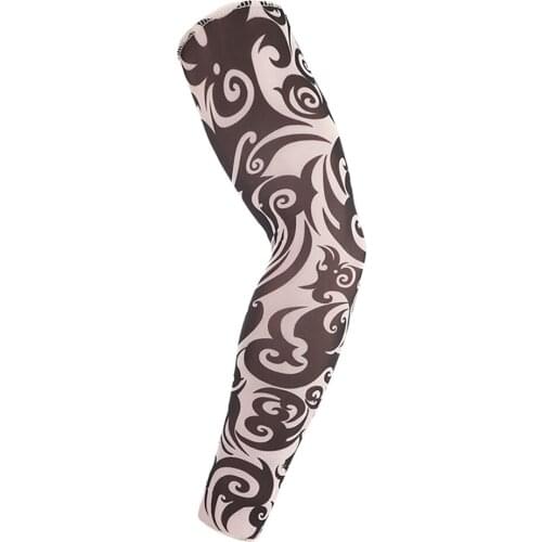 1PC Motorcycle Cycling Sleeves Printed Armwarmer MTB Bike Bicycle Sleeves Arm Warmer UV Protection Sleeves Ridding Arm Sleeve