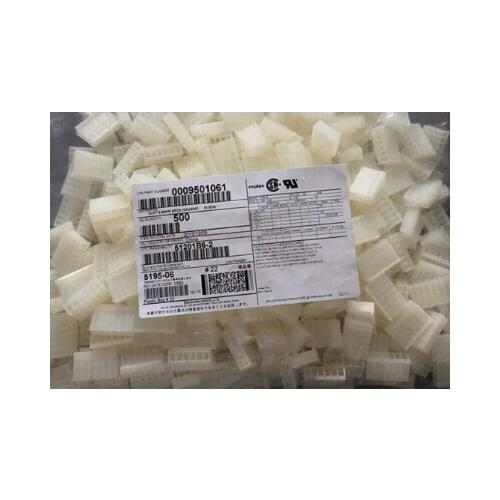 0009501061 CONN RCPT HOUSING 6POS 3.96MM 0950-1061 connectors 09-50-1061 crimp terminal original part 09501061