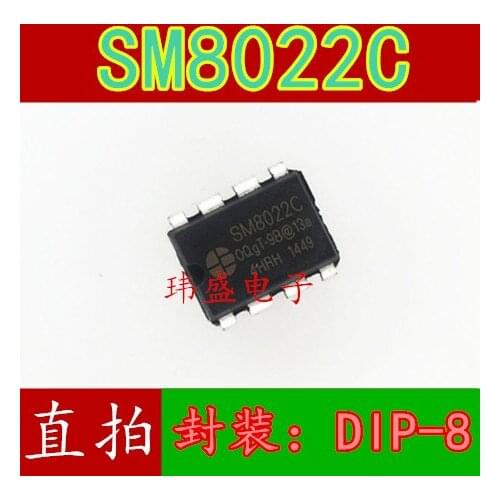 10pcs SM8022C DIP-8 SM8022