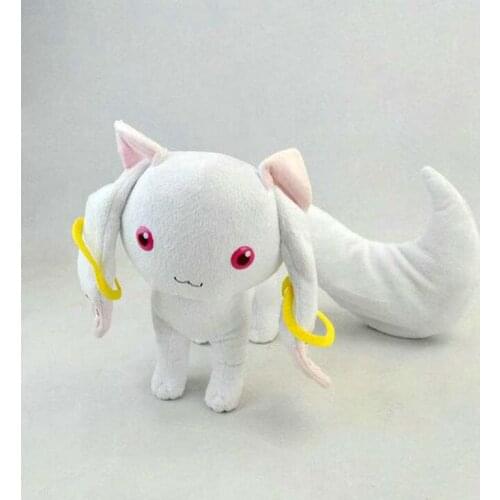 23cm plush Magi Madoka Magica stuffed soft cute white doll positive energy good quality toy christmas gift for kid