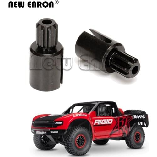 #8551 2Pc 45# Harden Steel Front Diff Drive Cup use with #8550 Driveshaft For RC CAR Part Traxxas 1/7 UDR Unlimited Desert Racer