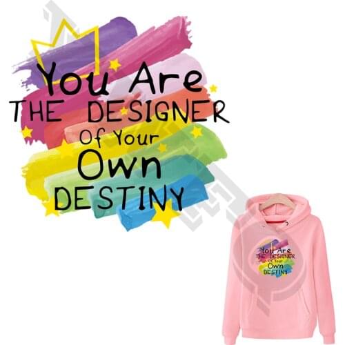 Applique Fashion Words Badges New Design Washable Heat Transfer Clothing Deco Diy Accessory Patches For Clothes