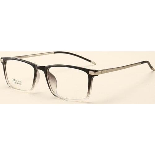 Business Men Optical Spectacles Glasses Frame TR90 Myopia Prescription Clear Lense Optical Plain Mirror 2019 Decorative Frames