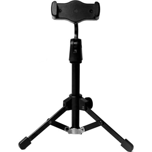 Phone Clip holder Multi-function Folding Tripod with Phone Clip Desktop Tripod Stand with 3/8" Thread Mobile Phone Accessories