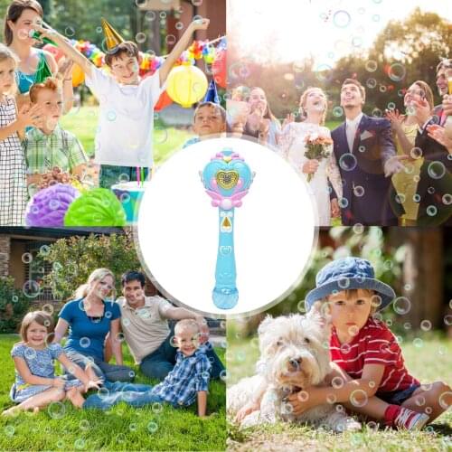 Kids Automatic Gatling Bubble Gun Toys Summer Soap Water Bubble Machine Magic Electric Bubble Machine For Children Gift Toys