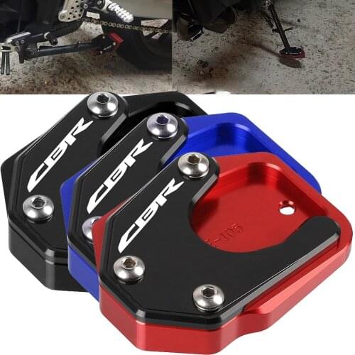 For Honda CBR650R CB300R CB500R CBR650F CBR600RR CB150R Motorcycle Accessories Kickstand Side Stand Extension Foot Pad Support
