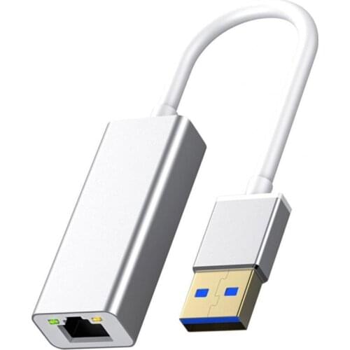 Ethernet Adapter Pluggable High Speed Portable USB 3.0 to 2.5Gbps LAN Internet Cable Converter for Computer