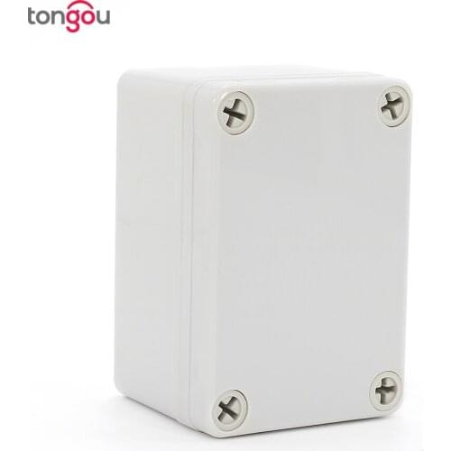 IP67 95*65*55 mm waterproof junction box Free customized trepanning 3 holes plastic control panel box