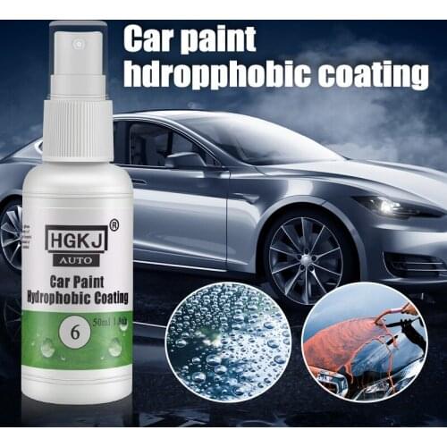 HGKJ Super Hydrophobic Paint Coating Kit Glass Coating Anti-Scratch Exterior Care Paint Car Polish Wash Accessories