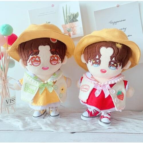 20cm doll clothes star doll dress up clothes Vest girl princess skirt suit Christmas Gifts