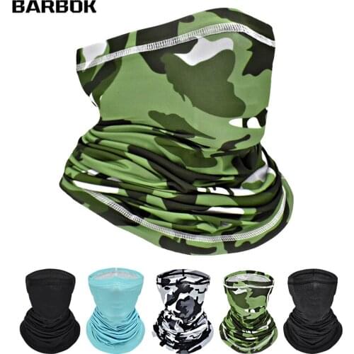 WOSAWE Cycling Bandana Military Tube Scarf FishingTactical Hiking Face Cover Neck Gaiter Half Mask Headband for Men Women