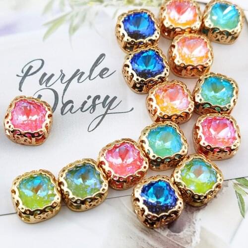 Sewing Supplies Cushion Nest Claw Crystal Garment Beads Fabric Beads for Needlework Buttons DIY handicraft Jewelry Accessories