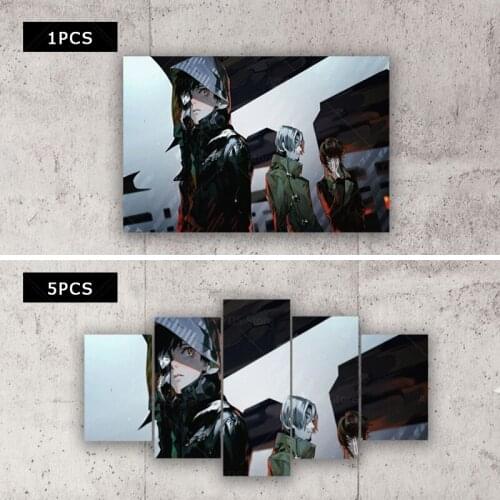 Tokyo Ghoul Manga Canvas Poster Wallpaper Decorative Wall Picture Gift Idea Office and Home Decoration Clear Image Anime Paintin