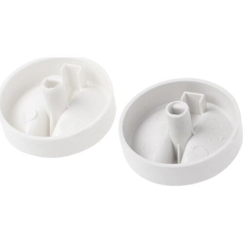 63HA 2Pcs Universal Microwave Oven Plastic Spool Rotary Knob Timer Control Switch New