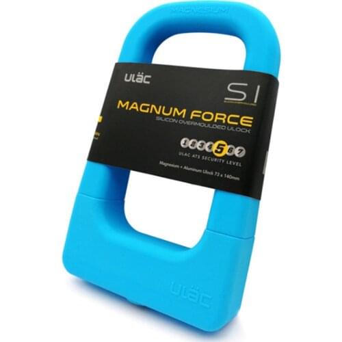 Bike U-shaped Lock ULAC Silicone Universal Mountain Motorcycle Anti Theft Strong Durable Aluminum Anti-collision High Quality