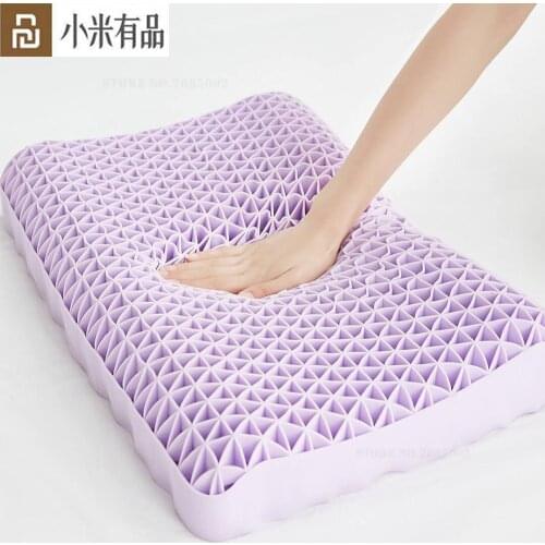 Youpin Pillow Memory Cotton 3D Honeycomb Pressure Release Pillow Massager Cervical Health 0.16s Rebound Space Pillow Bedding