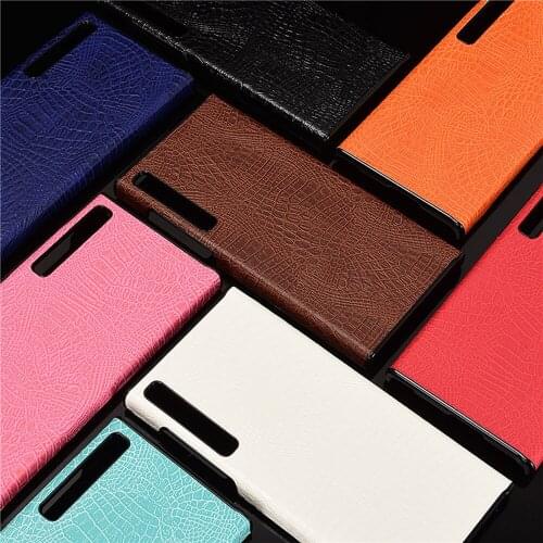 Phone Protective Case Slim Leather Hard Shell Shockproof Crocodile Back Cover for Huawei Mate XS X