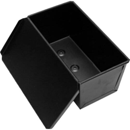 Non-stick Coating Rectangle Bread Loaf Pastry Cake Tin Box Designed with Sliding Lid Baking Pan Bakeware Dropshipping