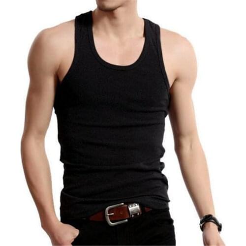 ZHUISHU Men's Sleeveless T-Shirts
