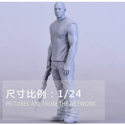 1:24 Resin Figure Model Speed and Passion Muscle R102