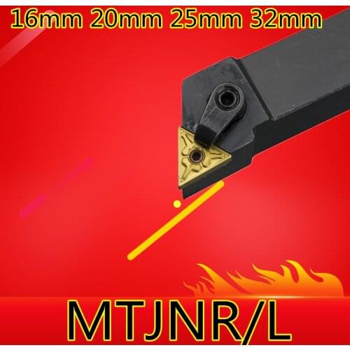 1PCS MTJNR1616H16 MTJNR2020K16 MTJNR2525M16 MTJNR2525M22 MTJNR3232P16 MTJNR3232P22 MTJNL CNC Lathe Cutting External Turning Tool